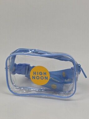 High Noon Clear Belt Bag Fanny Pack - NEW